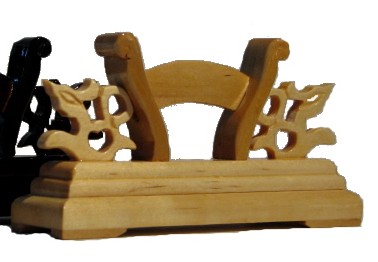 (image for) Chinese Hand Held Fan Stand, Suit Ladies, Spanish & Sandalwood Style Fans