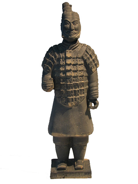 (image for) Entombed Terracotta Warriors of Xian, 25cm Range Miniatures, The Warrior