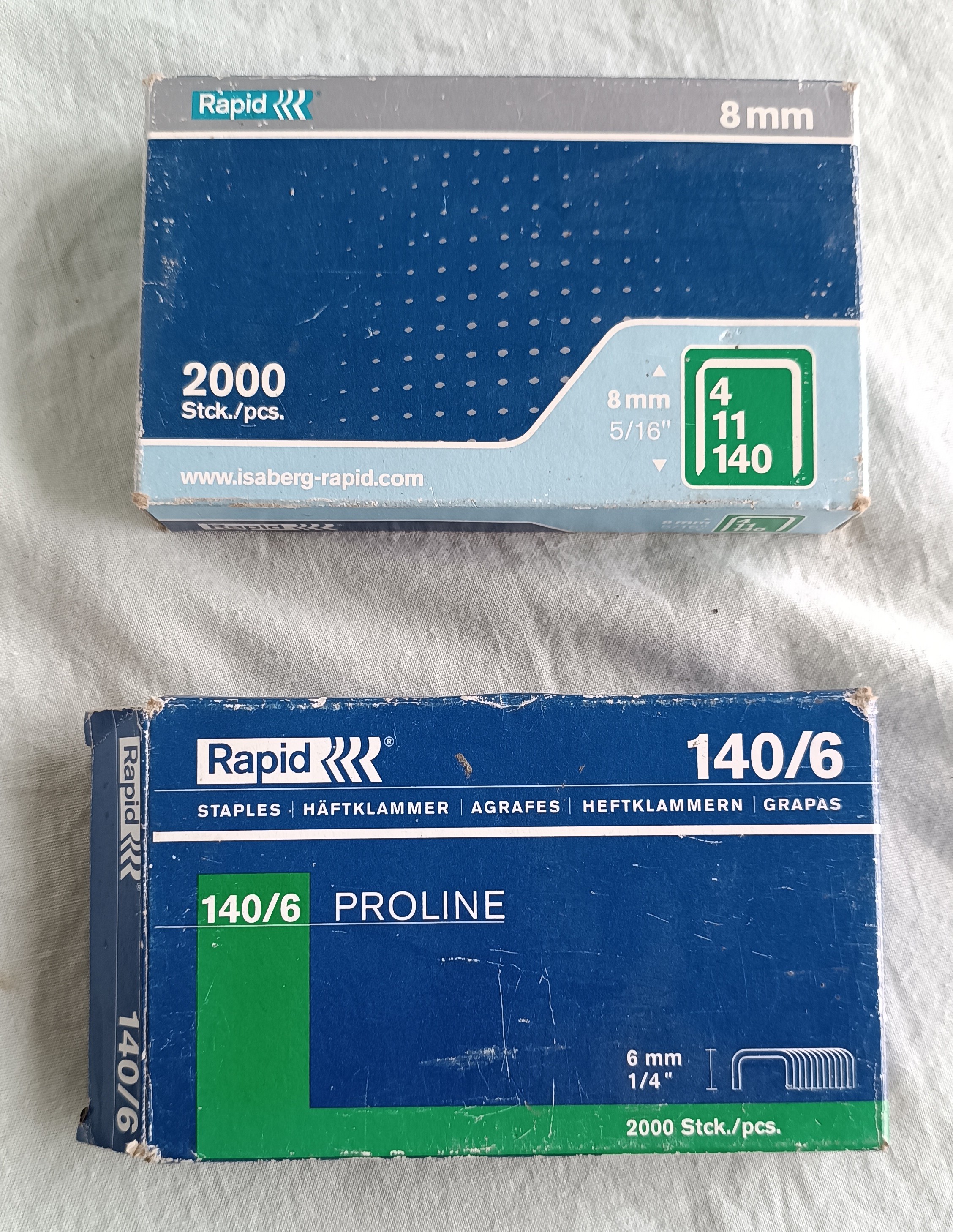 (image for) Rapid 140 Staples.