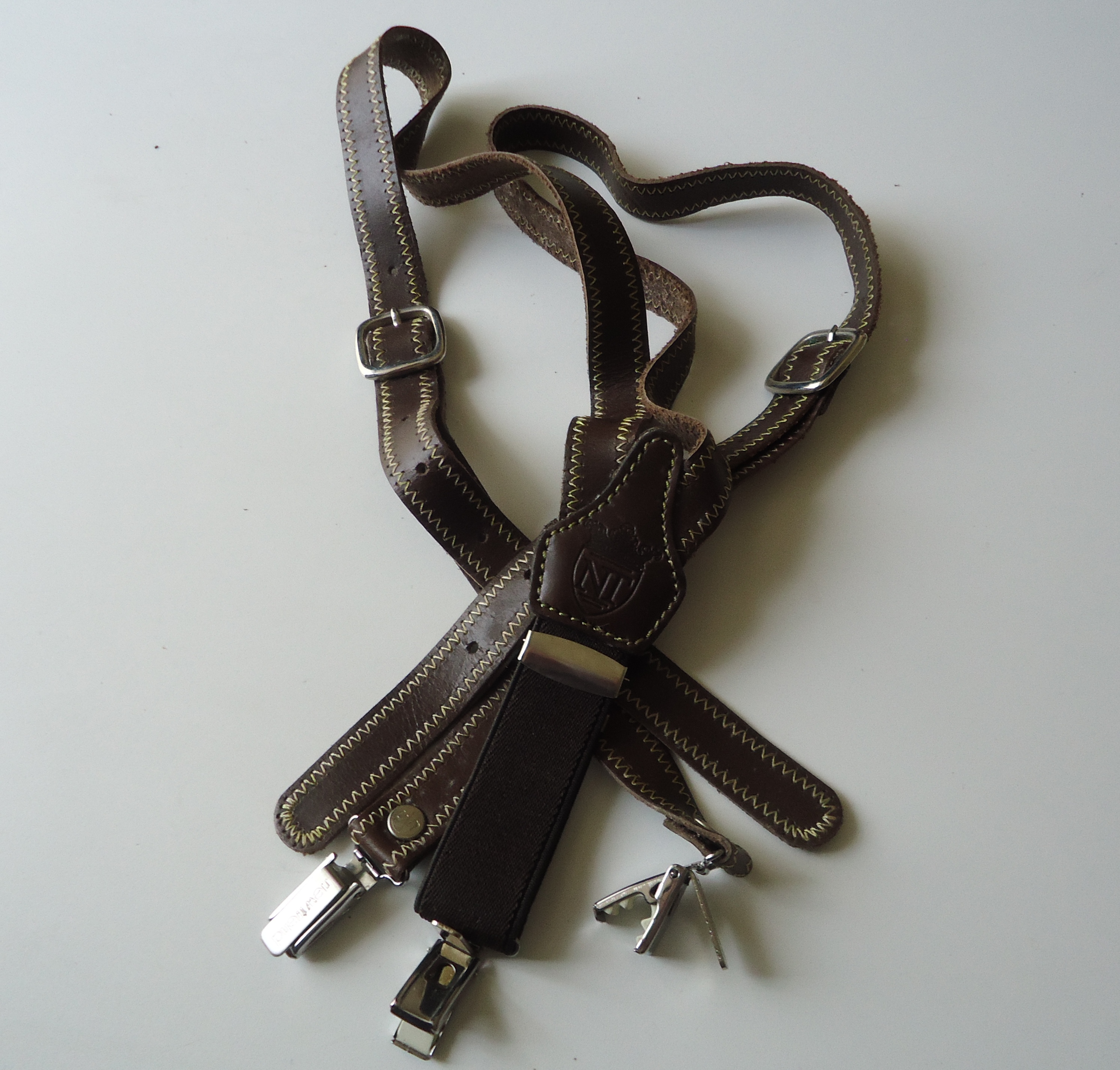 (image for) Womens Suspenders, Leather