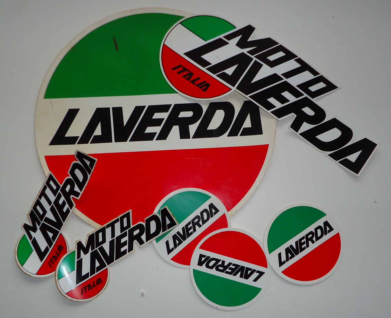 (image for) LAVERDA Decals Various Sizes & Styles. Lot Sale