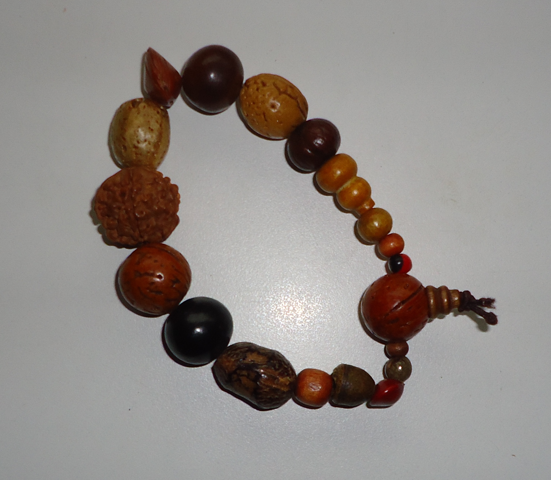 (image for) Bracelet, Chinese Themed, Moulded Fruit and Nuts
