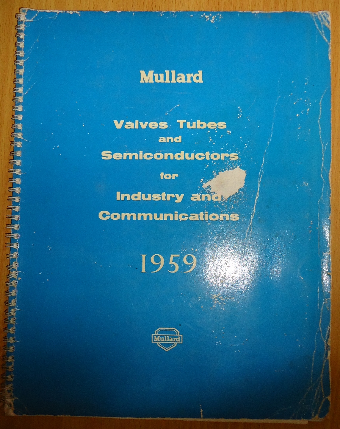 (image for) Electronics Catalogues - Valves & Semiconductors for Industry & Communications 1959 Mullards