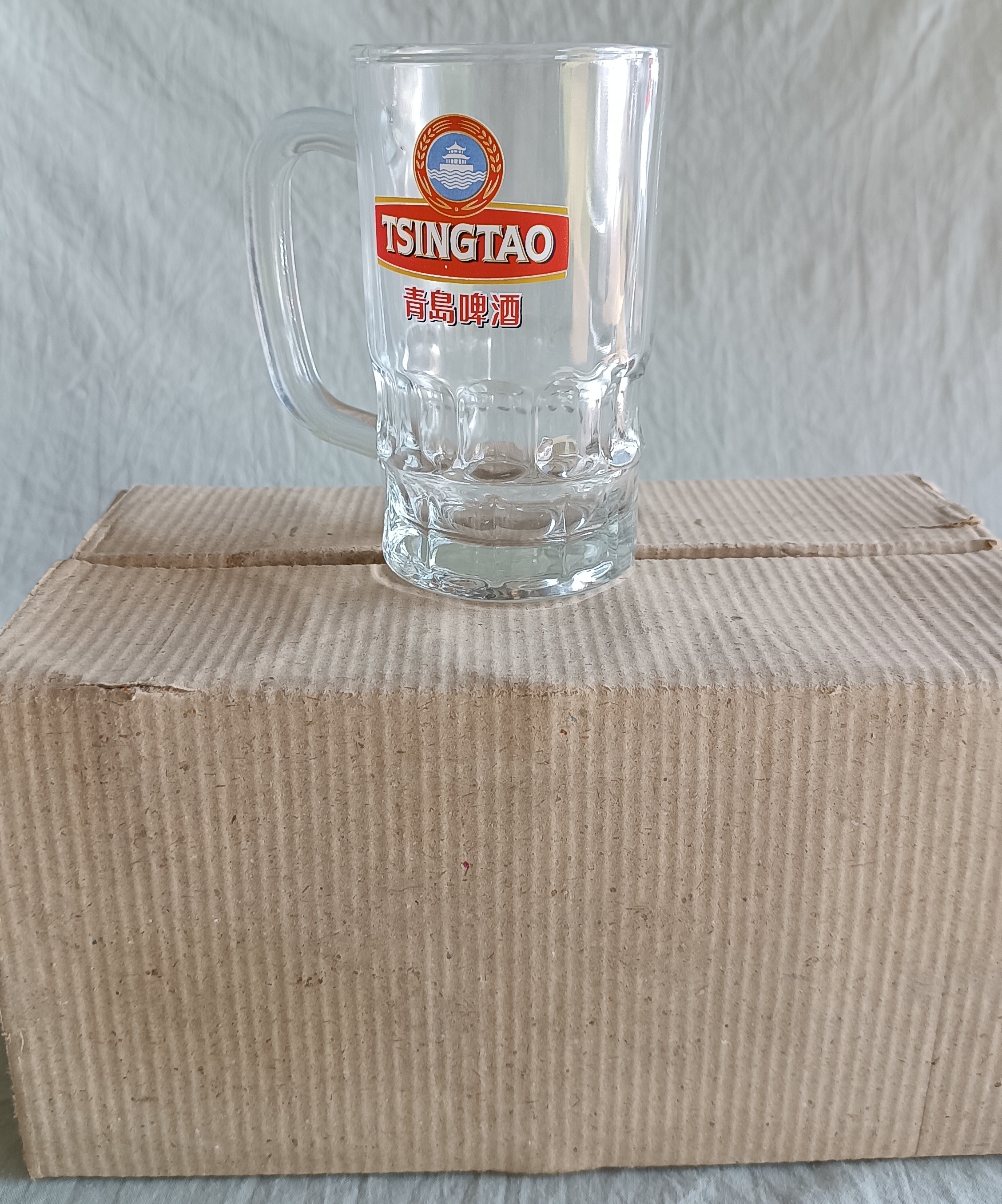(image for) Set of 6 TsingTao Beer Mugs.